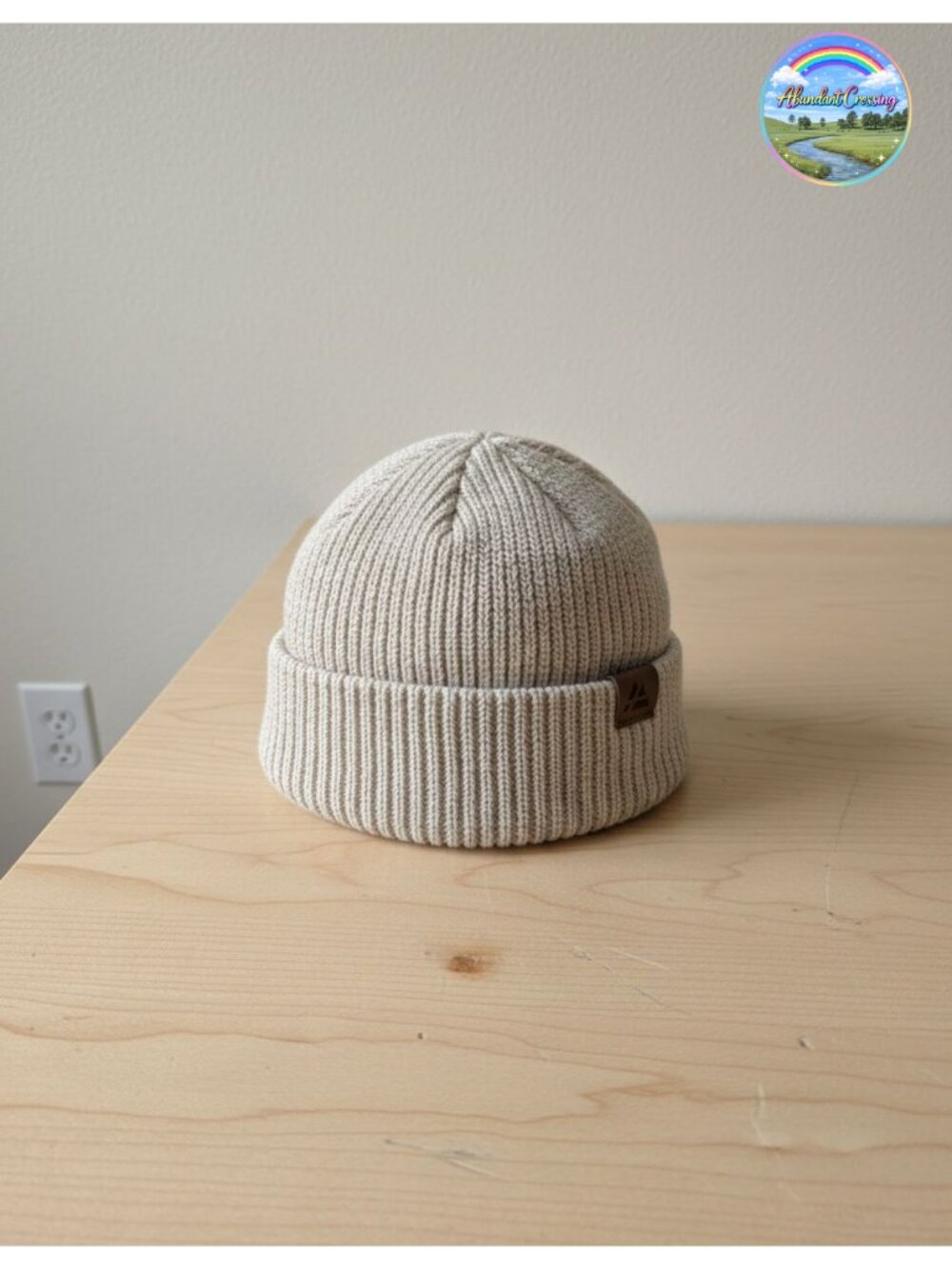 Merino Wool Beanie Fleece Lined Thermal Winter Hat One Size